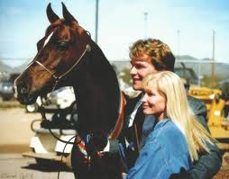 Patrick and his first horse